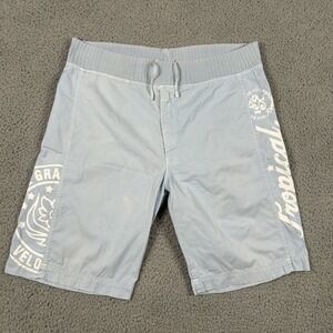 Diesel Shorts Mens S 31 Tropical Drawstring Casual Summer Beachwear Swim Trunks